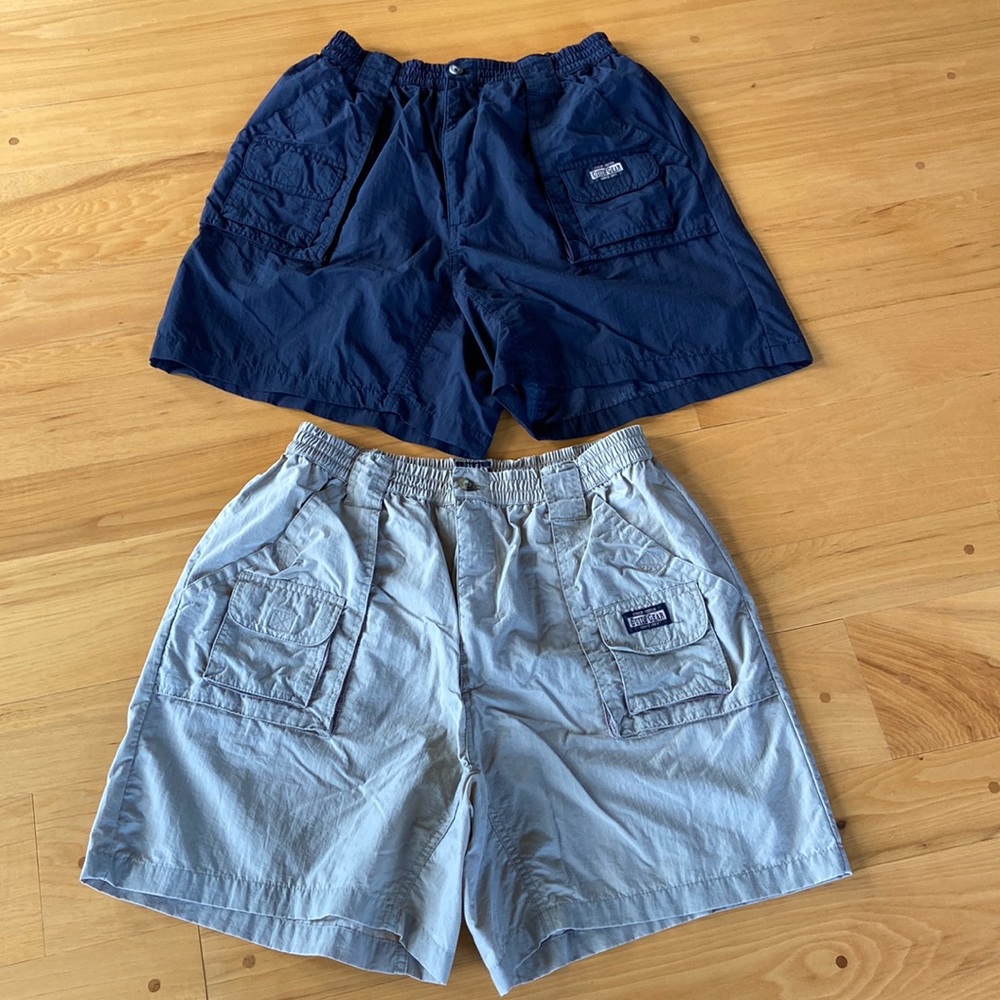 Two Pair Mens Guide Gear Trail/Water Shorts Medium